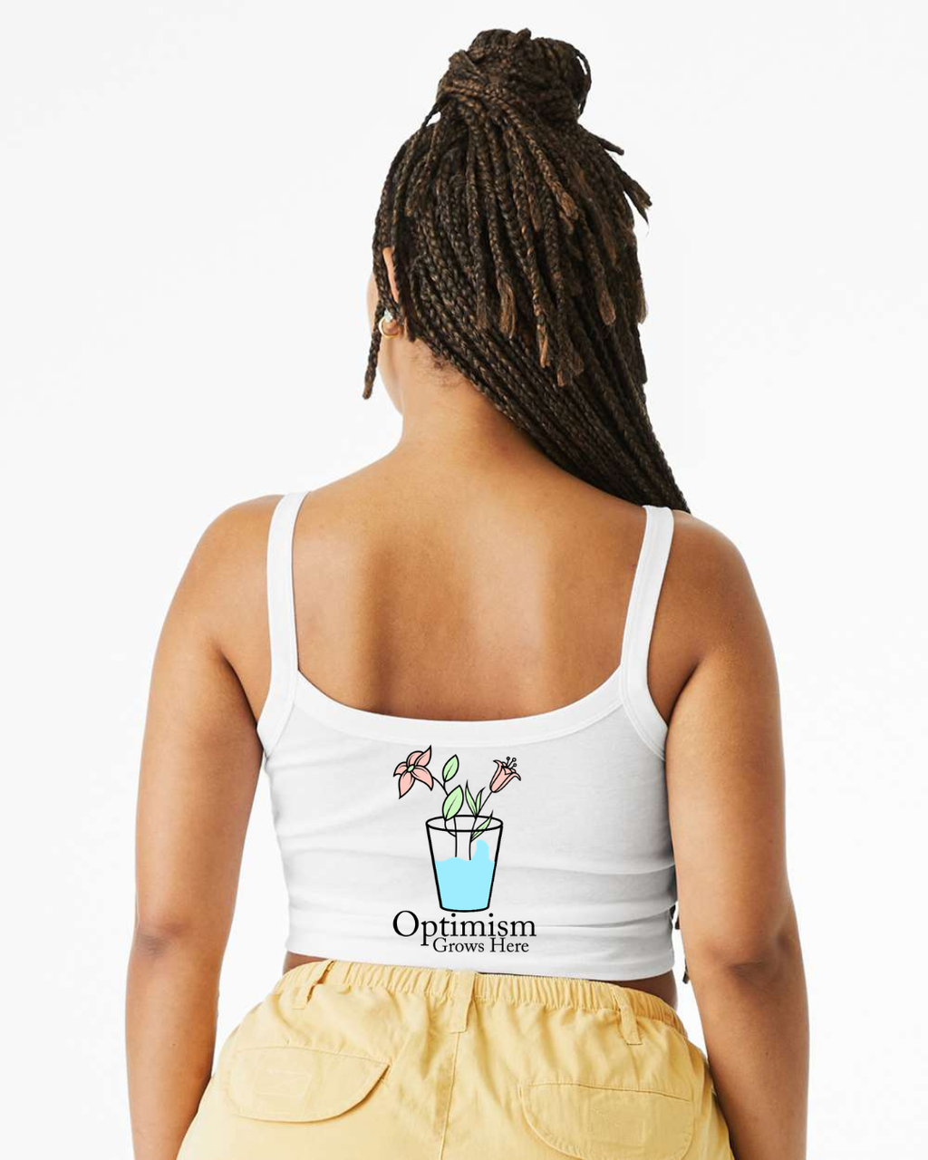OPTIMISM Women's Cropped Tank Top