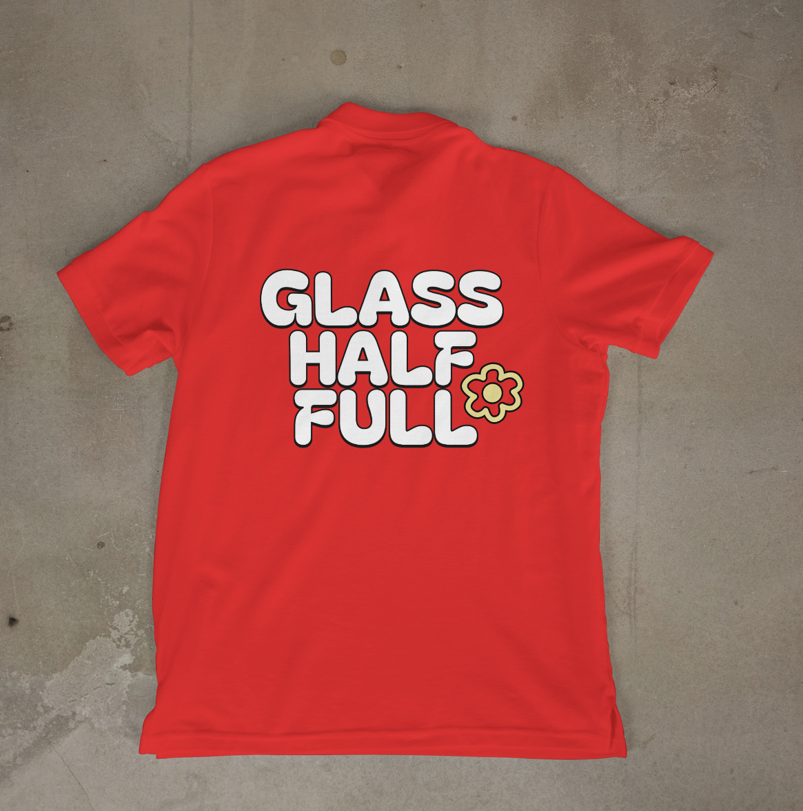OG LOGO GLASS HALF FULL Unisex Youth T Shirt