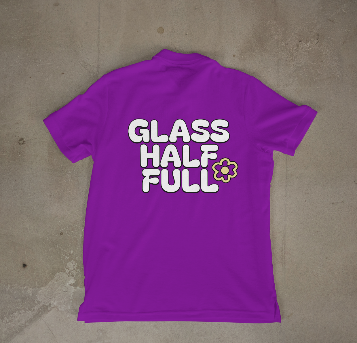 OG LOGO GLASS HALF FULL Unisex Youth T Shirt