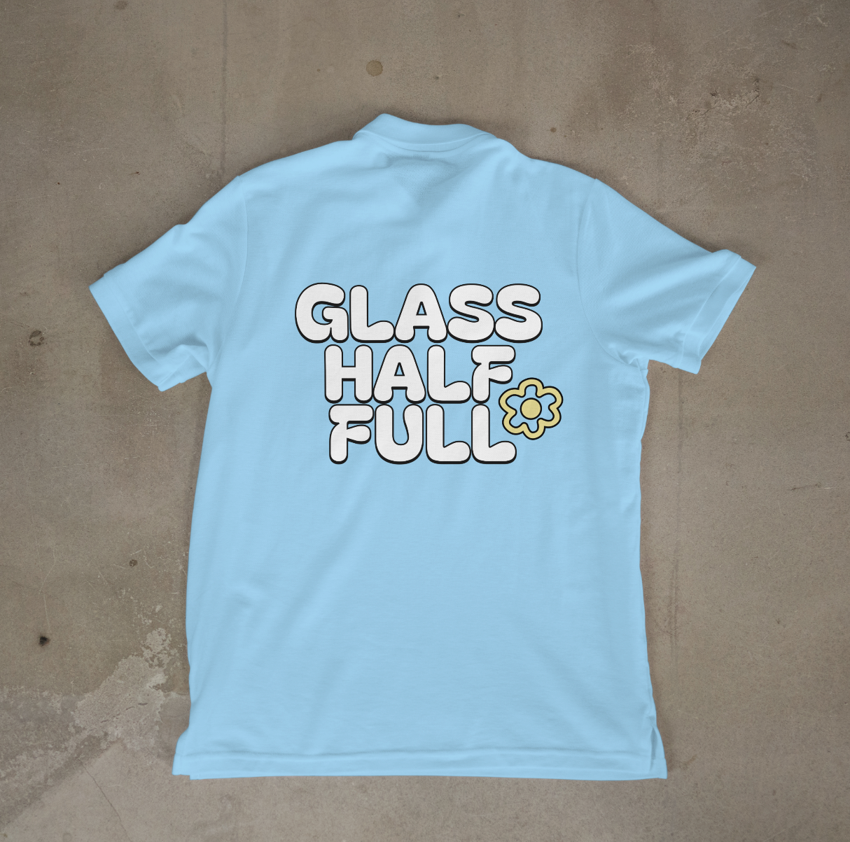 OG LOGO GLASS HALF FULL Unisex Youth T Shirt