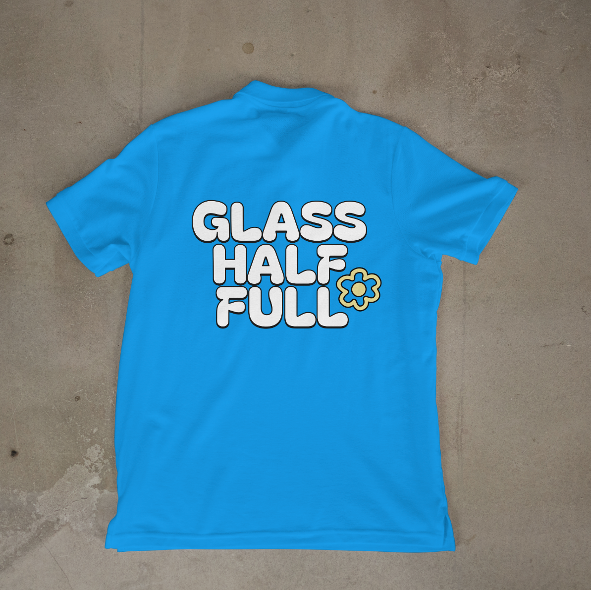 OG LOGO GLASS HALF FULL Unisex Youth T Shirt