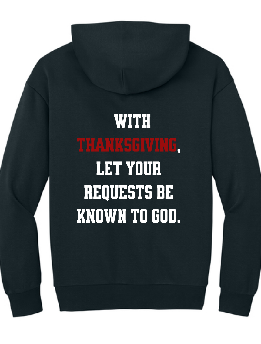 PHILIPPIANS 4:8 Heavyweight Oversized Hoodie
